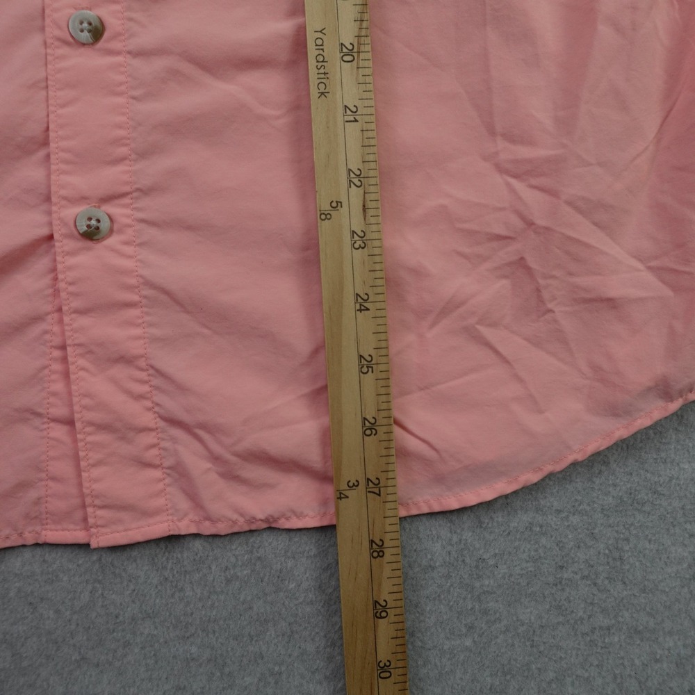 Columbia Shirt Mens XS Coral Pink PFG Bahama II Fishing Short Sleeve - Picture 7 of 14
